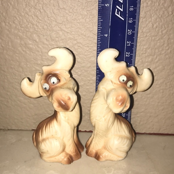 Adorable MOOSE S & P shakers - Picture 2 of 6